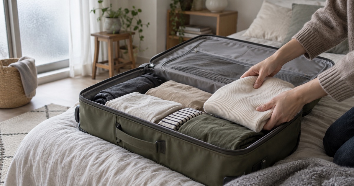 旅行の荷造りはいつから?日数別の手順と目安のイメージ写真